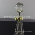 Best selling durable using decoration crystal rose flower